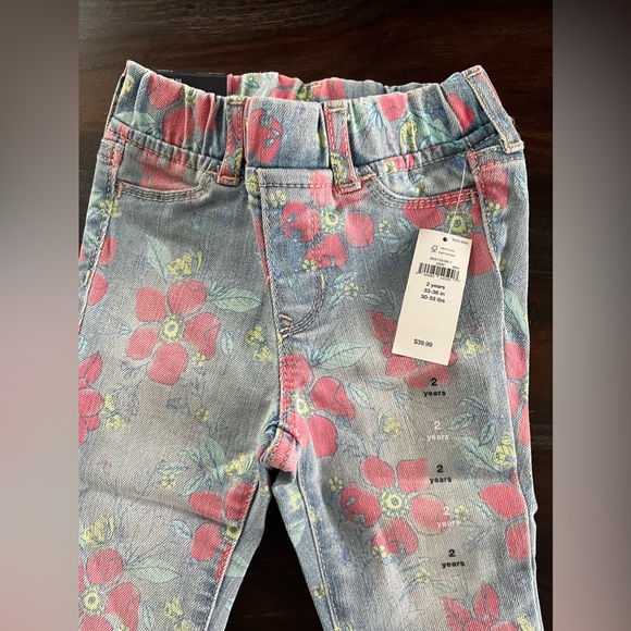 Pair #2: Toddler Girls - High Stretch Jeggings (2 Years) - Picture 2 of 5